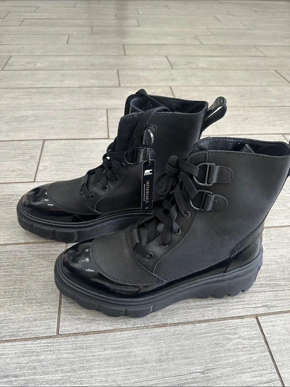 SOREL Caribou X  Lace Up Waterproof Boots NWT!